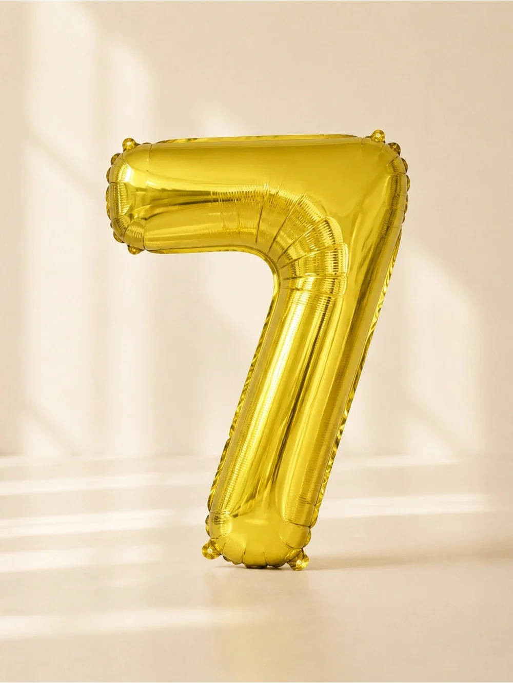 Gold Number Foil Balloons - Party Decorations (0-9)